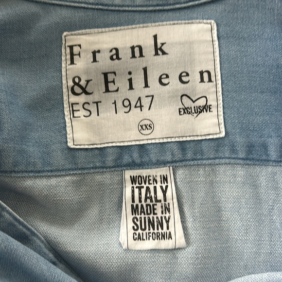 FRANK & EILEEN Light Blue Denim Mary Shirt Dress - Picture 4 of 7